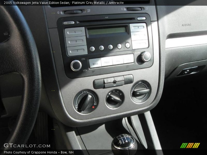 Platinum Grey Metallic / Anthracite 2005 Volkswagen Jetta Value Edition Sedan