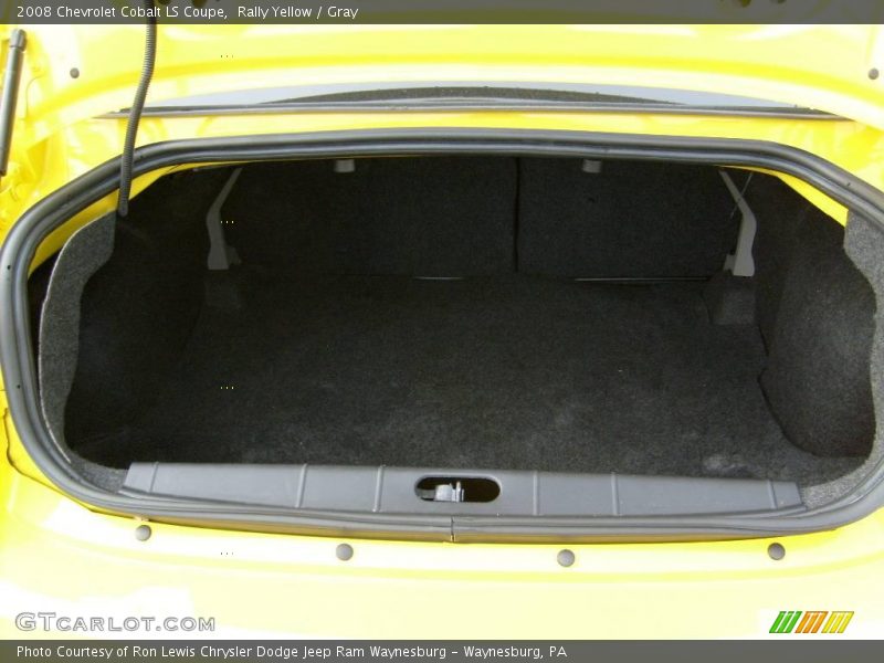 Rally Yellow / Gray 2008 Chevrolet Cobalt LS Coupe