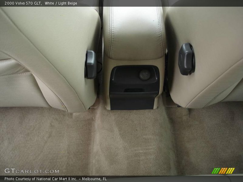 White / Light Beige 2000 Volvo S70 GLT