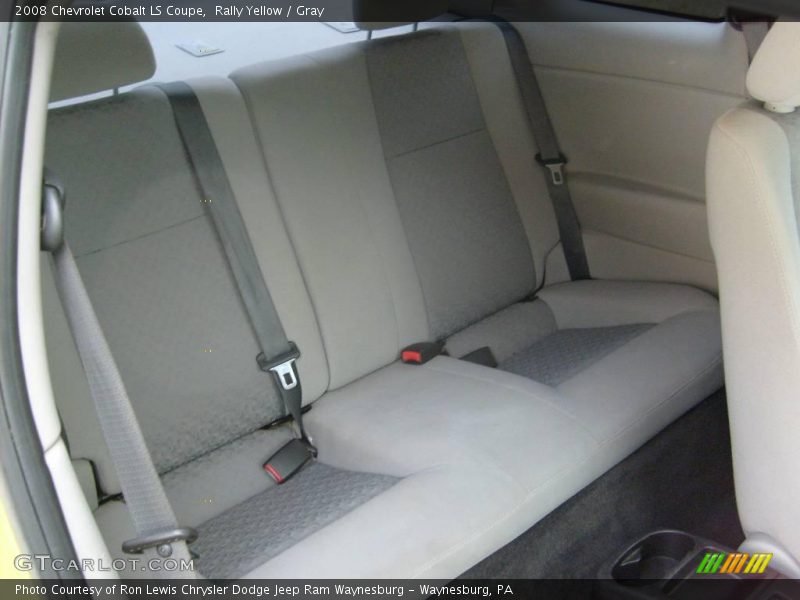 Rally Yellow / Gray 2008 Chevrolet Cobalt LS Coupe
