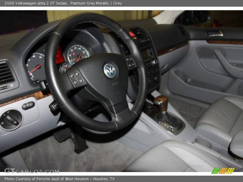 Platinum Grey Metallic / Grey 2006 Volkswagen Jetta 2.0T Sedan