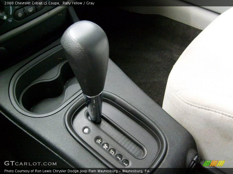 Rally Yellow / Gray 2008 Chevrolet Cobalt LS Coupe