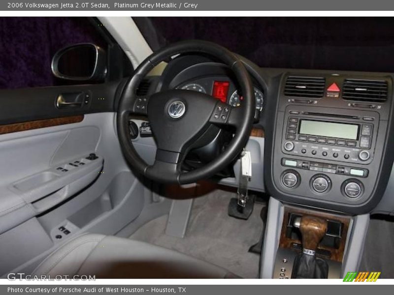 Platinum Grey Metallic / Grey 2006 Volkswagen Jetta 2.0T Sedan