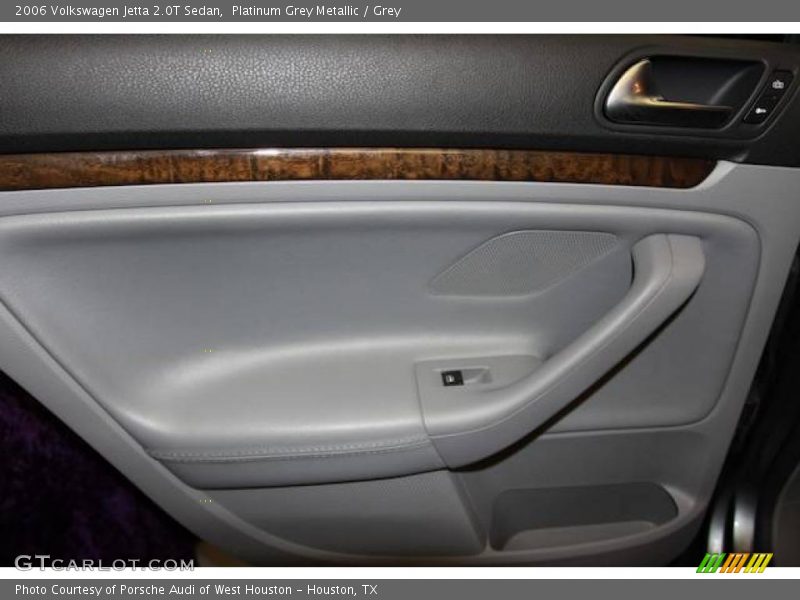 Platinum Grey Metallic / Grey 2006 Volkswagen Jetta 2.0T Sedan