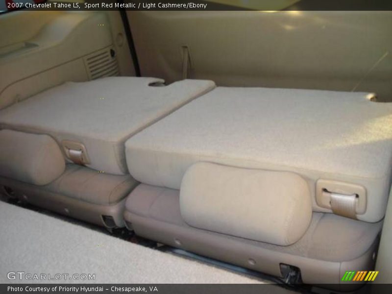 Sport Red Metallic / Light Cashmere/Ebony 2007 Chevrolet Tahoe LS
