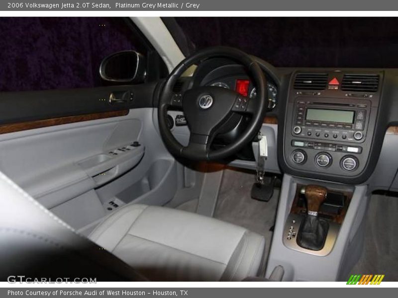 Platinum Grey Metallic / Grey 2006 Volkswagen Jetta 2.0T Sedan