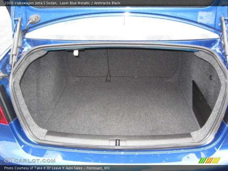 Laser Blue Metallic / Anthracite Black 2008 Volkswagen Jetta S Sedan