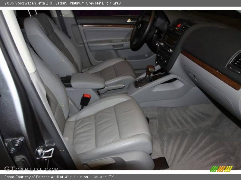 Platinum Grey Metallic / Grey 2006 Volkswagen Jetta 2.0T Sedan