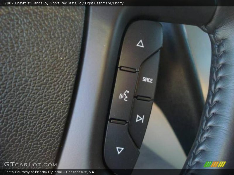 Sport Red Metallic / Light Cashmere/Ebony 2007 Chevrolet Tahoe LS