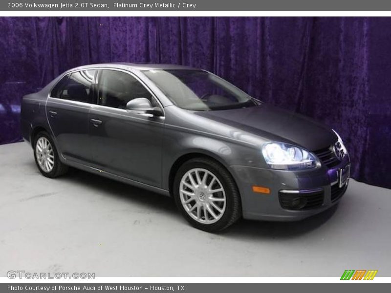 Platinum Grey Metallic / Grey 2006 Volkswagen Jetta 2.0T Sedan