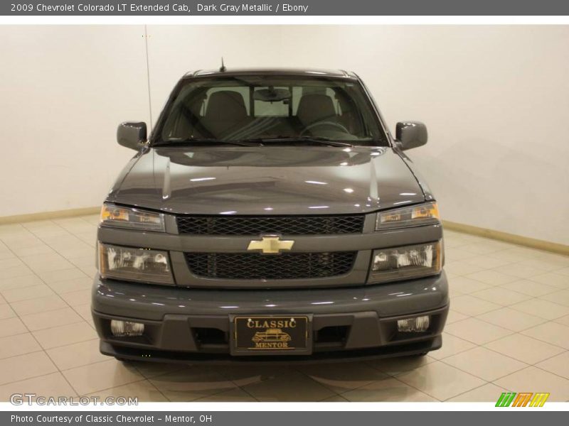 Dark Gray Metallic / Ebony 2009 Chevrolet Colorado LT Extended Cab