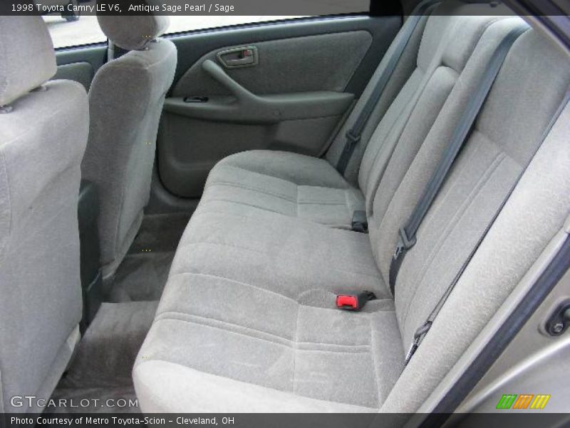 Antique Sage Pearl / Sage 1998 Toyota Camry LE V6
