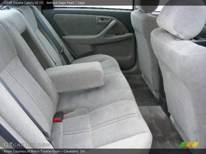 Antique Sage Pearl / Sage 1998 Toyota Camry LE V6