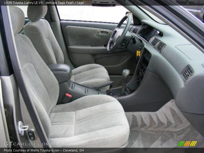 Antique Sage Pearl / Sage 1998 Toyota Camry LE V6