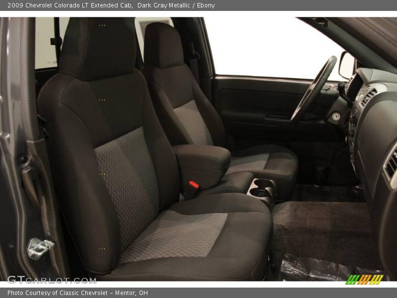 Dark Gray Metallic / Ebony 2009 Chevrolet Colorado LT Extended Cab