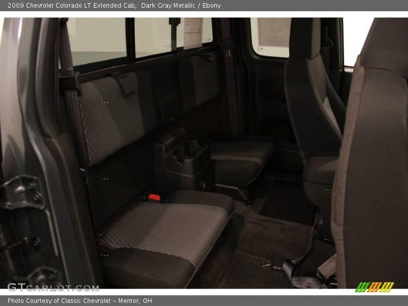 Dark Gray Metallic / Ebony 2009 Chevrolet Colorado LT Extended Cab