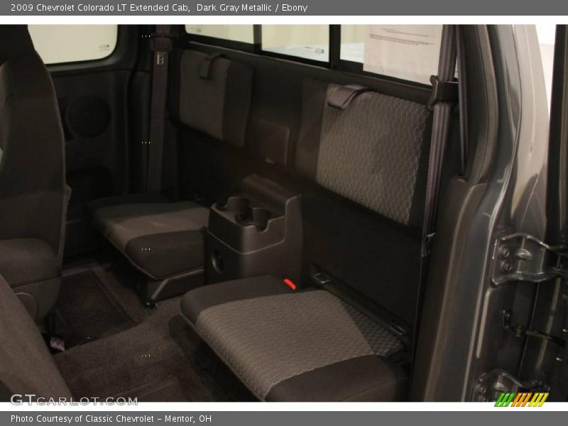 Dark Gray Metallic / Ebony 2009 Chevrolet Colorado LT Extended Cab