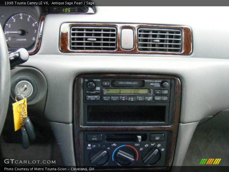 Antique Sage Pearl / Sage 1998 Toyota Camry LE V6
