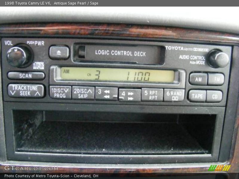 Antique Sage Pearl / Sage 1998 Toyota Camry LE V6