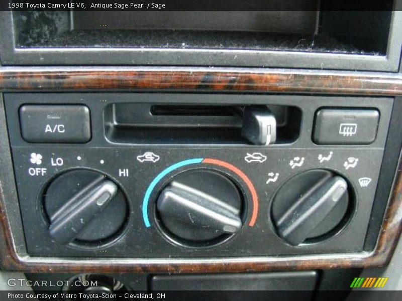 Antique Sage Pearl / Sage 1998 Toyota Camry LE V6