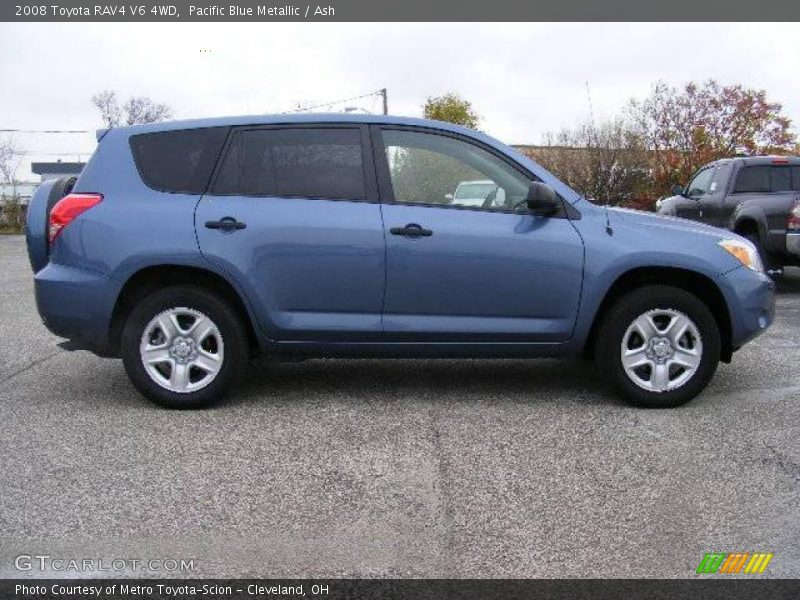 Pacific Blue Metallic / Ash 2008 Toyota RAV4 V6 4WD