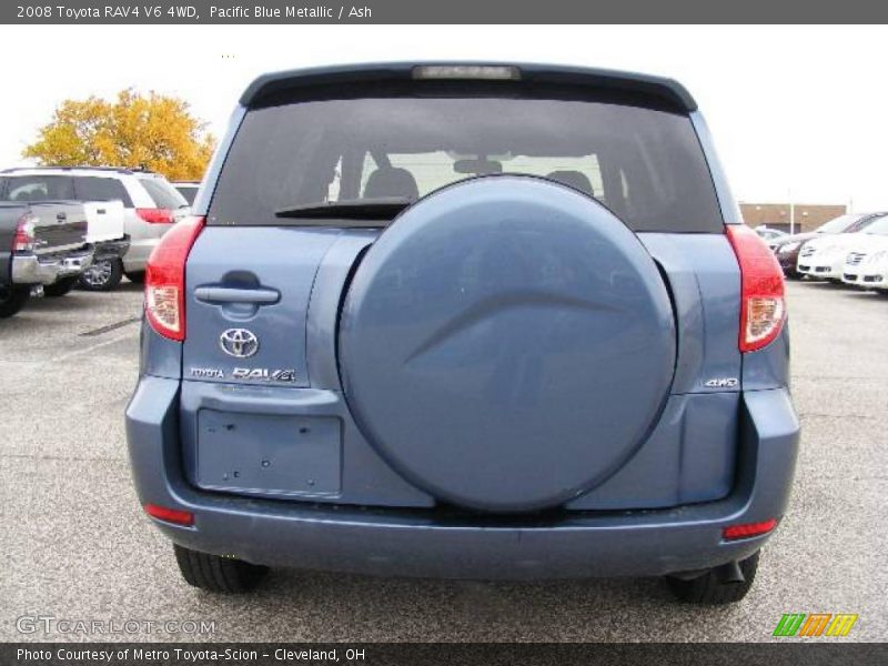 Pacific Blue Metallic / Ash 2008 Toyota RAV4 V6 4WD