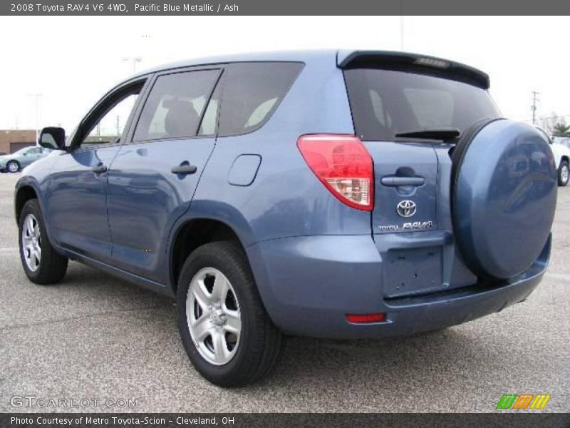 Pacific Blue Metallic / Ash 2008 Toyota RAV4 V6 4WD