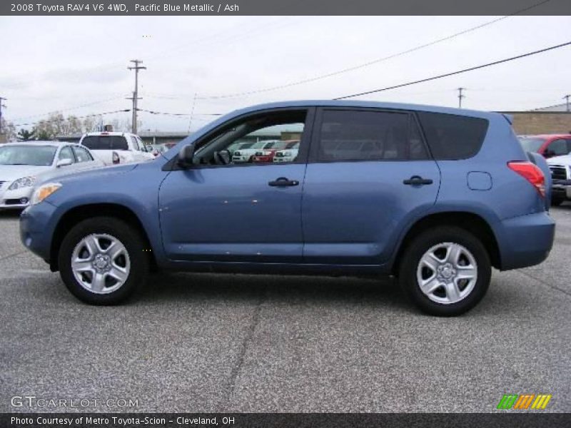 Pacific Blue Metallic / Ash 2008 Toyota RAV4 V6 4WD