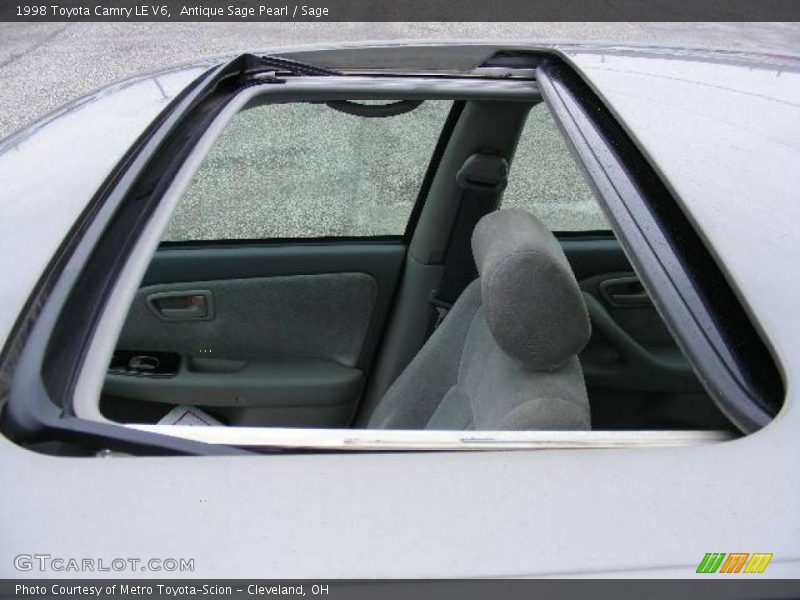 Antique Sage Pearl / Sage 1998 Toyota Camry LE V6