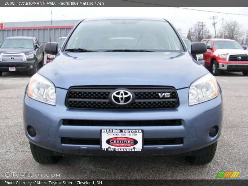 Pacific Blue Metallic / Ash 2008 Toyota RAV4 V6 4WD