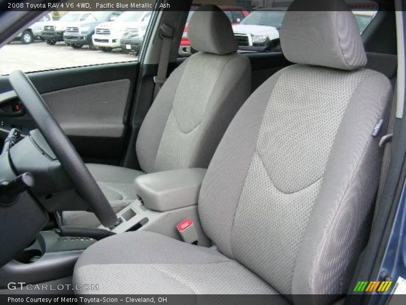 Pacific Blue Metallic / Ash 2008 Toyota RAV4 V6 4WD