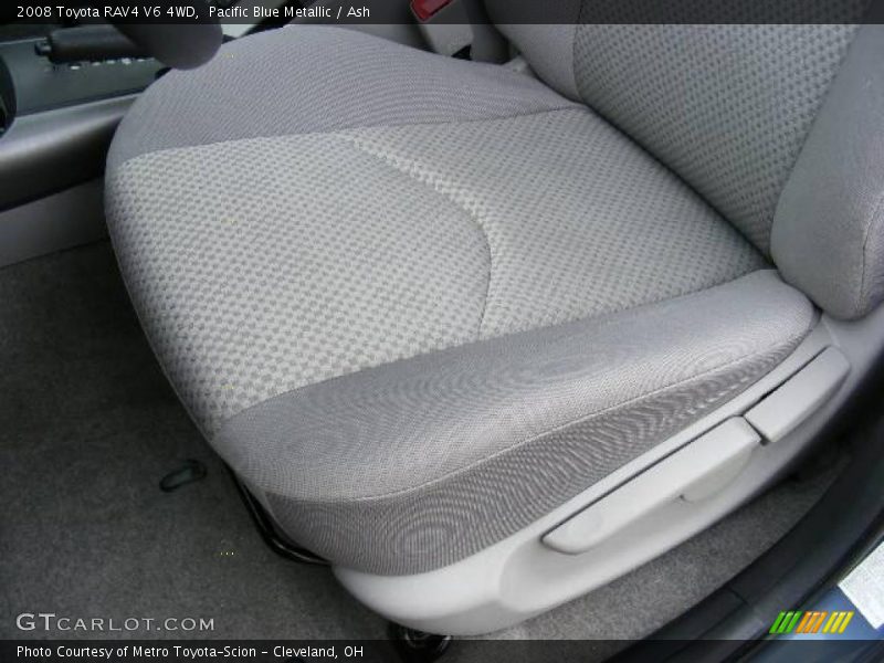 Pacific Blue Metallic / Ash 2008 Toyota RAV4 V6 4WD
