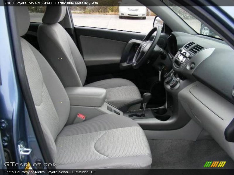 Pacific Blue Metallic / Ash 2008 Toyota RAV4 V6 4WD