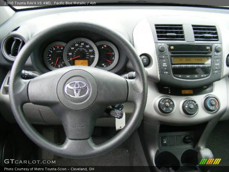 Pacific Blue Metallic / Ash 2008 Toyota RAV4 V6 4WD