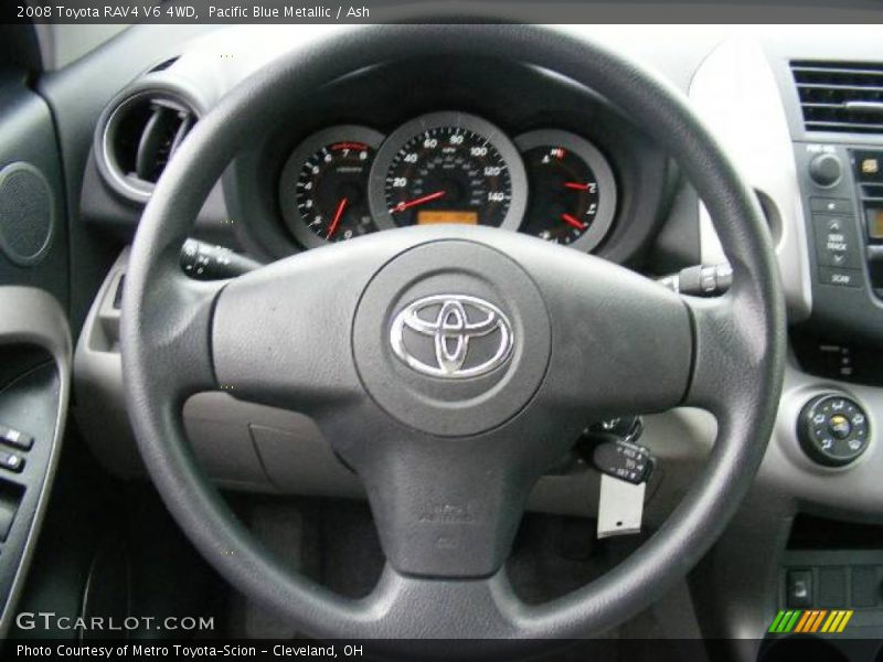 Pacific Blue Metallic / Ash 2008 Toyota RAV4 V6 4WD