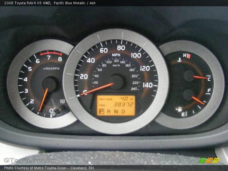 Pacific Blue Metallic / Ash 2008 Toyota RAV4 V6 4WD