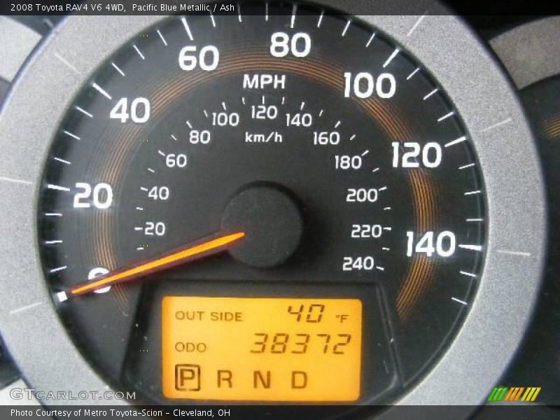 Pacific Blue Metallic / Ash 2008 Toyota RAV4 V6 4WD