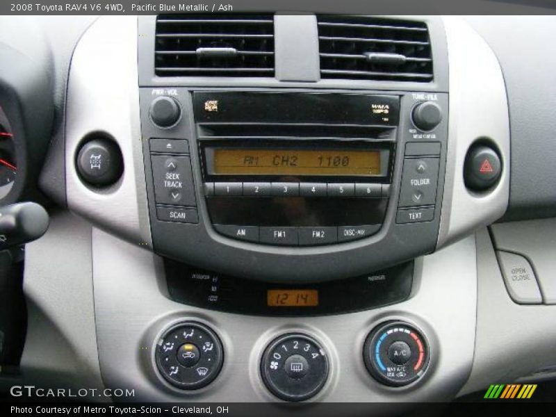 Pacific Blue Metallic / Ash 2008 Toyota RAV4 V6 4WD