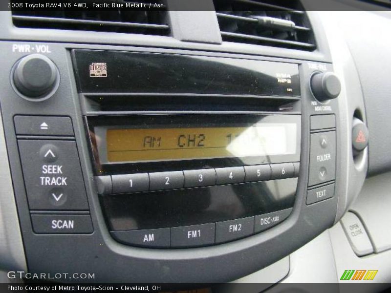 Pacific Blue Metallic / Ash 2008 Toyota RAV4 V6 4WD