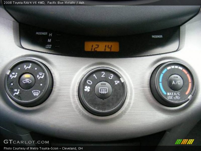 Pacific Blue Metallic / Ash 2008 Toyota RAV4 V6 4WD