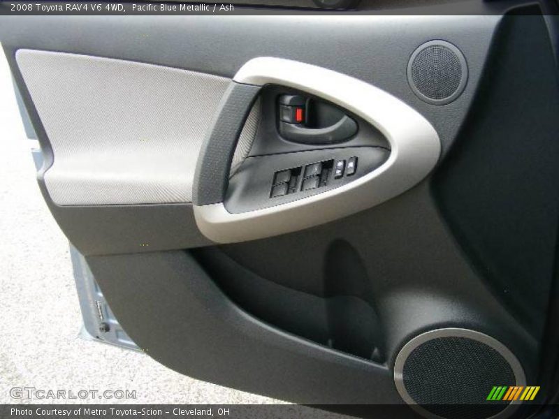 Pacific Blue Metallic / Ash 2008 Toyota RAV4 V6 4WD