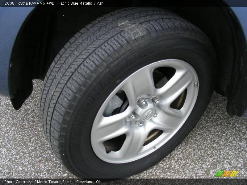 Pacific Blue Metallic / Ash 2008 Toyota RAV4 V6 4WD