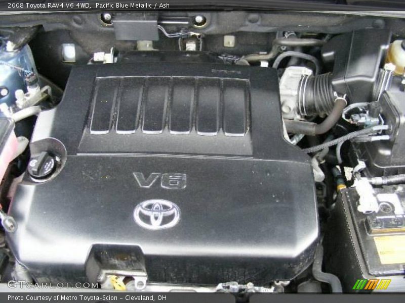 Pacific Blue Metallic / Ash 2008 Toyota RAV4 V6 4WD