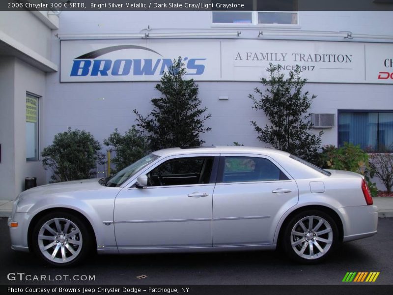 Bright Silver Metallic / Dark Slate Gray/Light Graystone 2006 Chrysler 300 C SRT8