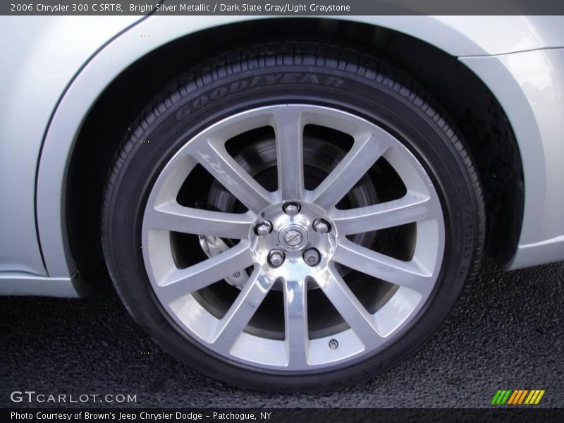 Bright Silver Metallic / Dark Slate Gray/Light Graystone 2006 Chrysler 300 C SRT8