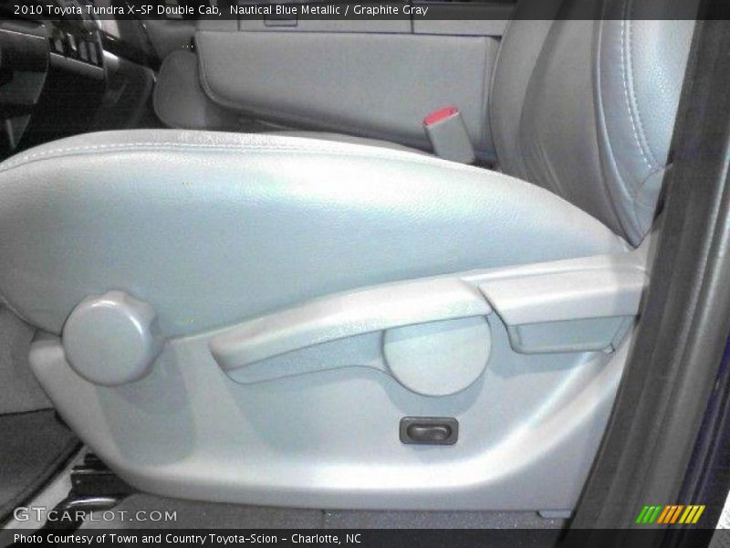 Nautical Blue Metallic / Graphite Gray 2010 Toyota Tundra X-SP Double Cab