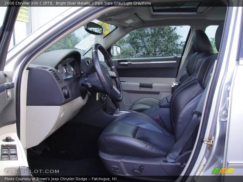 Bright Silver Metallic / Dark Slate Gray/Light Graystone 2006 Chrysler 300 C SRT8