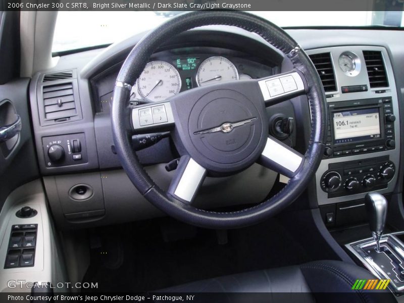 Bright Silver Metallic / Dark Slate Gray/Light Graystone 2006 Chrysler 300 C SRT8