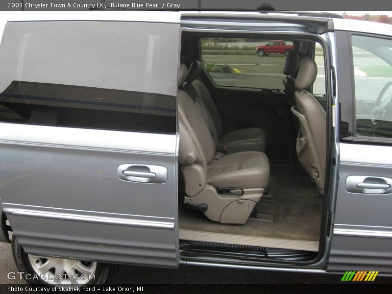 Butane Blue Pearl / Gray 2003 Chrysler Town & Country LXi