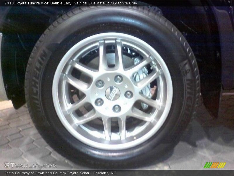 Nautical Blue Metallic / Graphite Gray 2010 Toyota Tundra X-SP Double Cab
